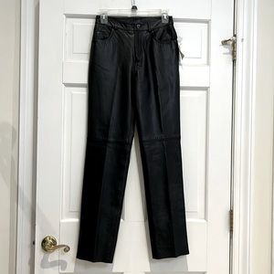 Siena Studio Black Butter Soft 100% Leather Pants